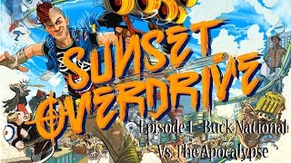 Sunset Overdrive  Episode 1  Buck National Vs The Apocalypse Xbox One [upl. by Edrahs]