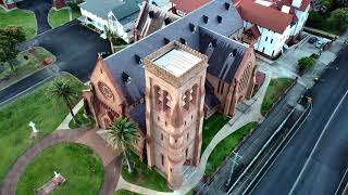 St Carthages Cathedral Lismore NSW Australia DJI Mavic Pro Drone [upl. by Hannahsohs]