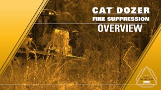 Cat® Fire Suppression Dozer Introduction and Features Overview [upl. by Giles]