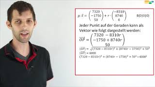 Niedersachsenabitur Aufgabengruppe 1  Teil A  Geometrie  Aufgabe 3 Teil 2 Mathe Abitur 2019 [upl. by Scevo743]