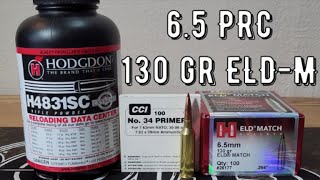 65 PRC 130gr ELDM H4831SC [upl. by Eeldivad]