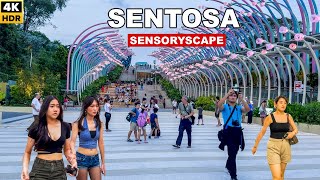 Newly Opened Sentosa Sensoryscape  Sentosa Island Singapore Tour 2024 [upl. by Ennaegroeg]