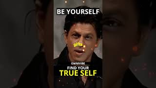 Shah Rukh Khan’s Advice Don’t Try to Be Someone Else Be Yourself [upl. by Yehtomit]