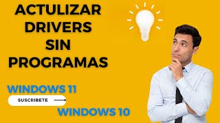 ✅ Como actualizar controladores en Windows 10 y Windows 11 FACIL Método efectivo SIN PROGRAMAS 2024 [upl. by Bunce]