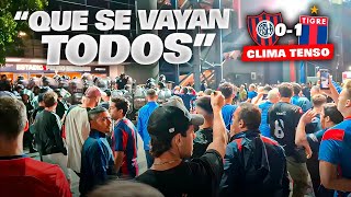 quot¡¡ELECCIONES YAquot  REACCIÓN CON LOS HINCHAS  SAN LORENZO 01 TIGRE [upl. by Anihc]