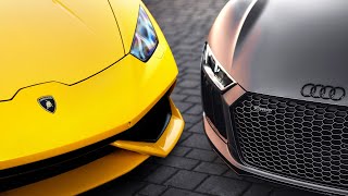 Lamborghini Huracan VS Audi R8  ¿Mismo Coche Diferente Precio [upl. by Coad]