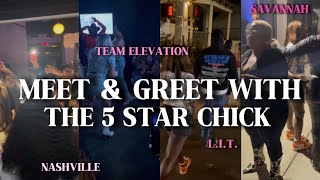 Meet amp Greet Night With Thd Big Team  5 Star Chick [upl. by Zetrac]