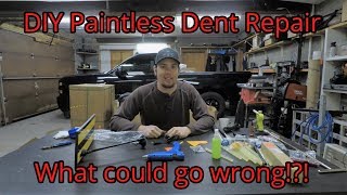 DIY Paintless Dent Repair By Beginner [upl. by Amandi62]