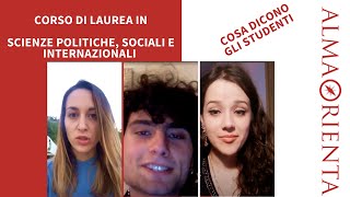 Laurea in Scienze politiche sociali e internazionali  Cosa dicono gli studenti [upl. by Madox]