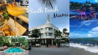 🌴 MIAMI BEACH 1 🌴  OCEAN DRIVE  ESSEX HOUSE HOTEL  CLEVELANDER [upl. by Swaine910]