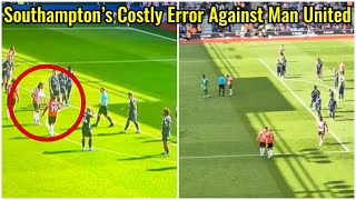 Southampton’s Penalty Confusion amp Man United’s Quick Comeback [upl. by Hiltner441]