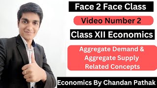 Aggregate Demand and Aggregate Supply elated Concepts Class 12 Economics  CBSE Economics Class 12 [upl. by Jen]