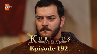 Kurulus Osman Urdu  Season 5 Episode 192 [upl. by Ayor]