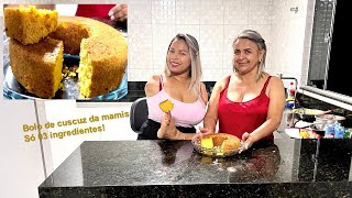 BOLO DA MINHA MÃE 03 INGREDIENTES [upl. by Delwyn192]