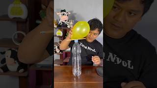 The ballon can rotate the pencil without touching it 😱 ✅Real or fake ❌ Lifehack Experiment fyp [upl. by Tamar896]