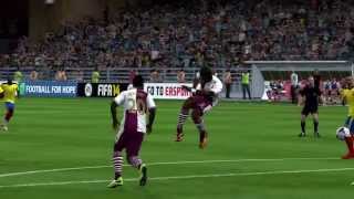 FIFA 15 Potential Cuadrado Celebration [upl. by Kore]