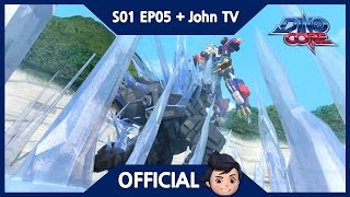 Official DinoCore amp John TV  Finally Core Change  3D  Dinosaur Animation  Season 1 Episode 5 [upl. by Ybroc84]