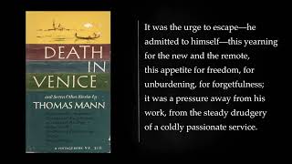 DEATH IN VENICE BY THOMAS MANN Audiobook full length [upl. by Nohsyt665]