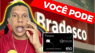 CARTÃO ELO NANQUIM DINERS CLUB BRADESCO Como eu Consegui com APENAS 3 MESES DE CONTA [upl. by Akemad486]