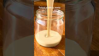 Homemade Tahini recipe vegandishes relishmylife tahini [upl. by Esau]