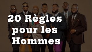 20 REGLES POUR LES HOMMES [upl. by Lezlie]