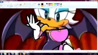 Recoloring sonic knuckles and rouge to sparky speedy and max [upl. by Nema]