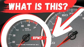 What is a tachometer and what is RPM SIMPLE EXPLAINED [upl. by Odranar]