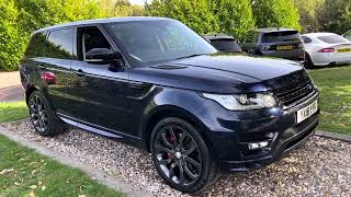 201818 Loire Blue Range Rover Sport Autobiography Dynamic Auto 2 Owners Full Service History [upl. by Coben]