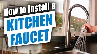 How To Replace a Kitchen Faucet [upl. by Auqinahs652]