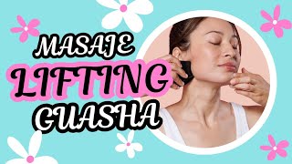 MASAJE GUASHA FACIAL COMPLETO  LIFTING NATURAL [upl. by Jammin456]