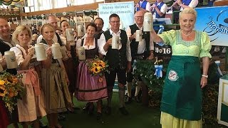 Herbstfest Rosenheim 2016  der Anstich  AuerbräuFesthalle [upl. by Odnama155]