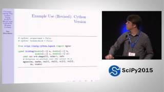 Circumventing the Linker Using SciPys BLAS and LAPACK within Cython  SciPy 2015  Ian Henriksen [upl. by Aikemit]