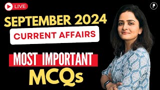 September 2024 Monthly Current Affairs by Parcham Classes  Current Affairs Revision by Richa Ma’am [upl. by Elayne337]