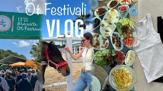 MÜKEMMEL AT ÇİTLİĞİ 😳😍 ⎜ALAÇATI OT FESTİVALİ 🌿 🎊 ⎜İLK VE SON KEZ SÖYLÜYORUM 😊 VLOG [upl. by Durst]