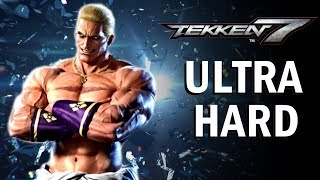 Tekken 7  Geese Howard Arcade Mode ULTRA HARD [upl. by Sirtaeb637]