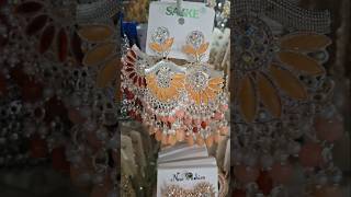 Beautiful jhumka collection ✨️♥️colaba market mumbai youtubeshorts shorts shortvideo [upl. by Caitlin]