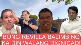 BONG REVILLA ISANG BALIMBING DIN AT TODO SIPSIP KAY ROMUALDEZ [upl. by Mirilla]