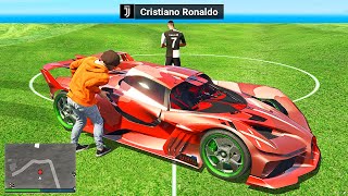 Stealing FOOTBALL PLAYERS SUPERCARS In GTA 5 RP [upl. by Yhpos]