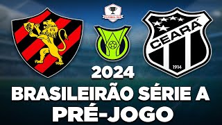 SPORT 2 x 1 CEARÁ AO VIVO  CAMPEONATO BRASILEIRO SÉRIE B 2024  30ª RODADA  NARRAÇÃO [upl. by Assenej]