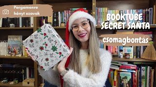 Booktube Secret Santa 2023 🎅  Pergamenre hányt szavak [upl. by Nifled]