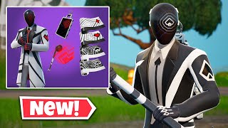 THE DEALER Skin Gameplay in Fortnite  Dealers Choice Bundle [upl. by Elokyn]