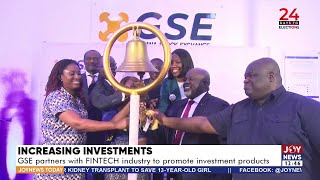 Increasing Investments GSE partners with FINTECH industry to promote investment products [upl. by Kotick]