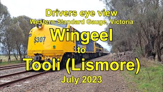 Drivers eye view Wingeel to Tooli Near Lismore [upl. by Asira285]