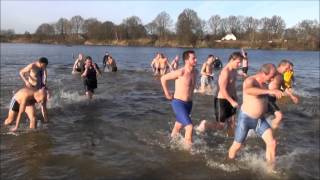 Nieuwjaarsduik Didam 2014 Impressie [upl. by Robaina]