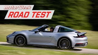 The 2021 Porsche 911 Targa 4 is a Truly Unique 911  MotorWeek Road Test [upl. by Irvine591]