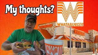 Whataburger  Food Review  Boiling Springs South Carolina [upl. by Cadal301]