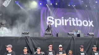 Spiritbox  Intro  Rule of Nines Live at Graspop 2023  4K  Front row [upl. by Retsam]