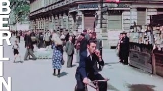 Berlin in July 1945 HD 1080p color footage [upl. by Hsirt]