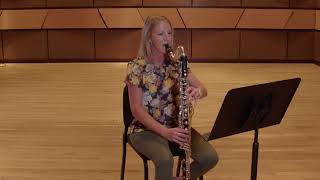 2024 2025 Colorado All State Auditions Bass Clarinet Copper Ferreira [upl. by Ettevahs]