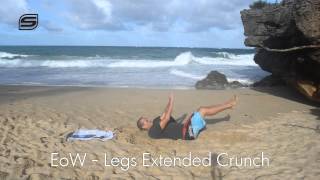 Legs Extended Crunch  Exercise of the Week [upl. by Reave294]